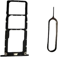 ruichuang Dual SIM Card SD Card Holder Tray Replacement for HTC Desire 12+ Plus 2Q5W100 Purple