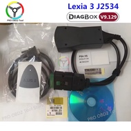 Golden J2534 Lexia 3 PP2000 Diagbox V9.129 9780.Z5 Diagnostic Tool Lexia j2534 for Peugeot for Citro