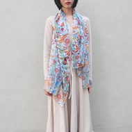 【精美包裝禮盒】超柔雪紡長絲巾加送絲巾扣套裝禮/絲巾扣客製化