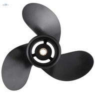 Marine Propeller 48-828156A12 Upgraded Aluminum Outboard Propeller 6/8/9.9/10/15HP for Mercury Outbo