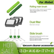 Irobot i3 i3+i4 i6 i6+i7 i7+i8 i8+E5 E6 E7 I E J Series Model Main Brush, Side Brush, Filter Mesh