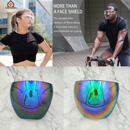 Reusable Hard  Oversized Full Face Shield Large Mirror Protective Acrylic Full Face Sunglasses *CYNT