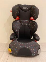 GRACO 幼兒成長型輔助汽車安全座椅 COMPACT JUNIOR /增高墊 點點風【67425】