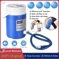 【Local delivery】 Cold Therapy Machine System with Large Knee Pad, Adjustable Ergonomic Wrap Pad and 