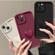 3D Love Heart Phone Case For Xiaomi Poco F7 Ultra F7 X7 Pro C71 C75 Full Package Matte Anti Drop Sof