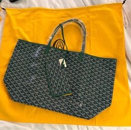 Goyard saint Louis GM Tote Bag green