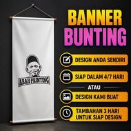 Bunting, Tarpaulin , Arrow Sign , Bunting Kahwin