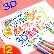 3D Jelly Pen Cute Graffiti Colored Gel Pen