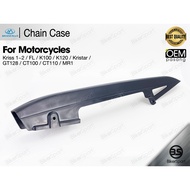 Modenas Kriss 1~2 FL K100 K120 Kristar GT128 CT100 CT110  MR1Rear Inner Fender Chain Case Cover Rant