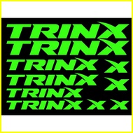 TRINX Sticker Decal for Mountain Bike and Road Bike (Sticker cut out)