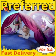 SYSPORTS Kids Dream Bed Tents  Included Children Boys Girls Night Sleeping Foldable Tent Playhouse U