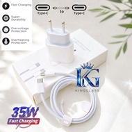 TC 35W White Charger ORI99 Type-C to Type-C Fast Charging PD 35W + C to C Cable [SR]