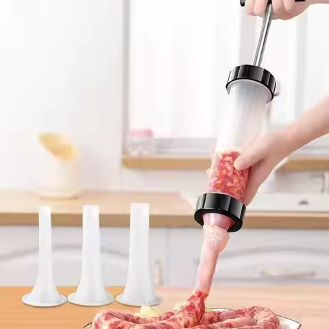 Manual Sausage Stuffing Machine Homemade Sausage Stuffer Sausage Syringe Sausage Stuffer Gadgets Man