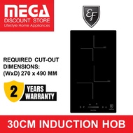 EF HBBI292A 30CM 2 ZONE INDUCTION HOB