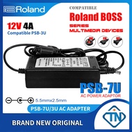 12V 4A 3.6A 3A 2A AC/DC Adapter PSB-7U/3U for Roland E-A7 E-X10 E-X50 FP-4F FP-7F FP-30X RP-201 RP-2