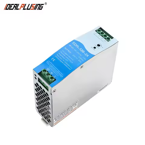 Small and light weight 24vdc power supply din rail can be used switch mode power supply high frequen
