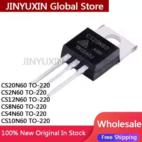 10pcs CS20N60 TO-220 20N60 CS20N60A8H CS2N60 CS4N60 CS8N60 CS10N60 CS12N60 FET authentic