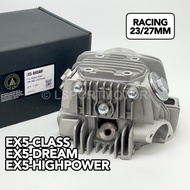 HONDA EX5 / EX5 DREAM / EX5 CLASS CYLINDER HEAD ASSY (RACING-23/27MM) EX5 HIGHPOWER DREAM CLASS 23/2
