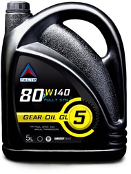 น้ำมันเกียร์และเฟืองท้าย สังเคราะห์แท้ 100% PACTS GEAR OIL GL-5 80W-140 Fully Synthetic เกรด 80000 K