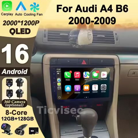 Android Car Radio For Audi A4 B6 B7 S4 B7 B6 RS4 SEAT Exeo 2008-2012 Car Radio Multimedia Video Play