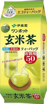 Itoen一鍋ekototi袋抹茶50袋糙米茶