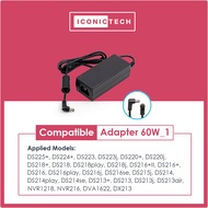 SYNOLOGY NAS AC POWER ADAPTER 12V3-5A 60W FOR DS220+ DS218+ DS218PLAY PLUS DS218 DS218 ds220j ds220+