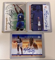 Michael Finley Skybox Upper Deck auto autograph  NBA card