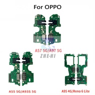 Charging Board Flex Cable For Oppo A55 5G/A93S 5G A95 4G A57 5G/A97 5G Port Dock