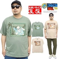 日本 Dragon Ball Kamesennin 龍珠 Tee 有2隻色 100% 綿 Size: 3L / 4L / 5L 尺寸大約: 長 | 寬 | 肩寬 | 袖長 |（cm） 3L: 76 |