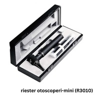 Riester ชุดอุปกรณ์สำหรับส่องตรวจหู แบบ Fiber Optic รุ่น ri-mini Otoscope XL2.5V (R3010) [รับประกัน 1