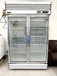 二門透明冷藏玻璃展示冰箱 220V 2020製造 保證漂亮 🏳️‍🌈萬能中古倉🏳️‍🌈