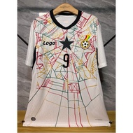 Player Issue Ghana 2026 World Cup Jersey Men'S Ghana Home Short Sleeves Football Jersey T-Shirt