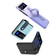 CASE SHOP SAMSUNG Z Flip 4 撞色皮質保護殼