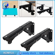 [Homyl4] 2x Under Desk Keyboard Tray Support for Computer Elbow Office