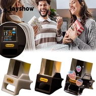 FAYSHOWSG Smart Weather Station,  Hologram Cube Display USB Charging Smart Clock, Multifunctional Pl