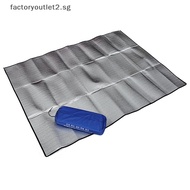 factoryoutlet2.sg Camping Mat Tent Mattress Waterproof Aluminum Foil Foldable EVA Picnic Beach Pad Hot