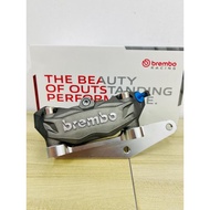 Original Brembo M3 K5 PNP RXZ 135 RX-Z K50 100% Genuine 4Pot Front Brake Caliper Siap Skim Skin + Br