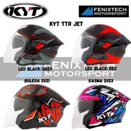 KYT TTR JET HELMET 100% ORIGINAL