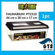 Exo Terra Faunarium Flat Home / Desert Den Large PT2310 (Reptile Tank, reptile enclosure, gecko tank
