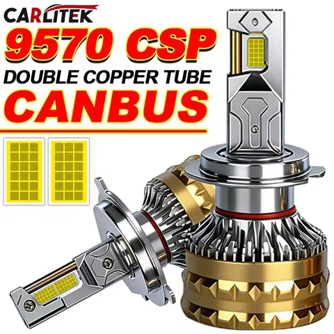 CARLitek Mini Car Headlight H1 H4 H7 LED Bulb H8 H11 9005 HB3 9006 HB4 9012 HIR2 Led Lights 4700000L
