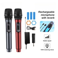 Microphone Wireless Portable Dynamic Mikrofon Professional Karaoke Singing Mic Set mic  car shure  m