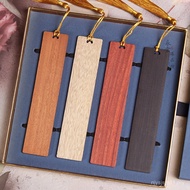 Mahogany Blank Bookmark Sandalwood Plain Bookmark Polished Blank DIY Bookmark Cultural Creative Book