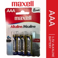 Maxell AAA 1.5V Alkaline Battery (8pcs) Card LR3 / LR03