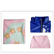 NEW Anime Miss Allsunday Uniform Cosplay Costume Two Years Later Nico Robin Cos Pink Skirt Tops Outf