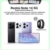 [Malaysia Set] Redmi Note 14 5G (256GB ROM | 8GB RAM) 🎁Official Xiaomi Malaysia Warranty🎁