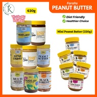 Peanut Butter By Farahs No Sugar Added | Expired Bulan 9 / 10 Ready Stock