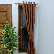 Gorden Pintu Dan Jendela Gorden Murah Motif Polkadot Gorden Embos Premium Poliyester Grade A Gorden 