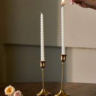 10 Inch White Taper Candles Set Of 4,Ture Dripless Taper Candles,8 Hrs Clean Burning Candle Sticks,E
