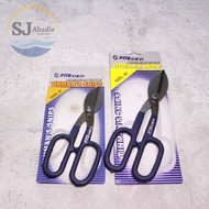 (1 PC) FREDER Multipurpose Steel Plate Zinc Scissors with Rubber Handle 8 10 12 Inch USA Model | SJ 