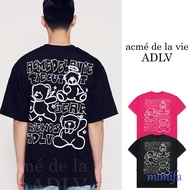 acme de la vie ADLV BEAR FRIENDS DOODLE ARTWORK SHORT SLEEVE T-SHIRT